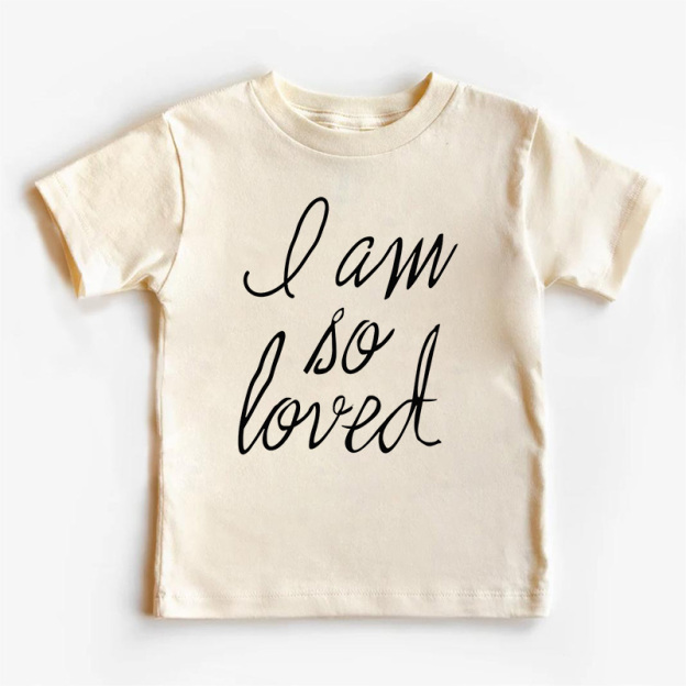 I Am So Loved Kids Shirt