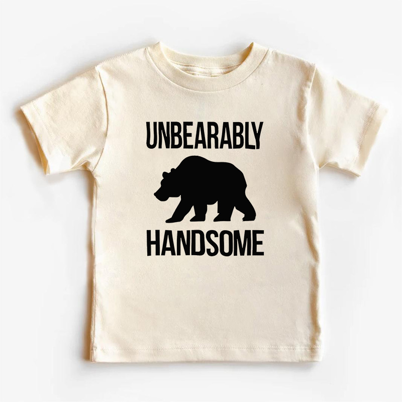 Unbearably Handsome Kids Shirt