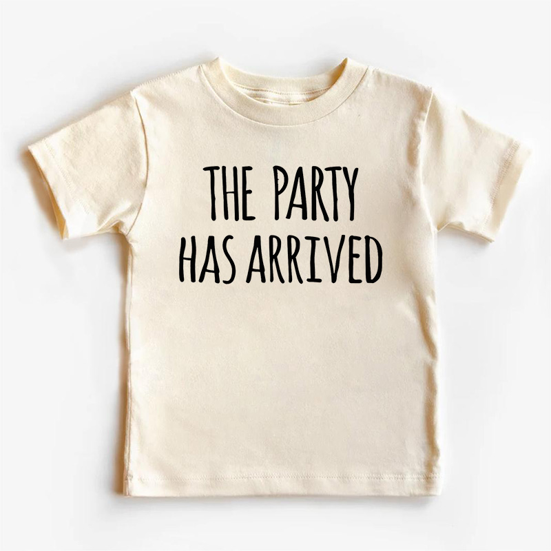 The Party Has Arrived Kids Shirt