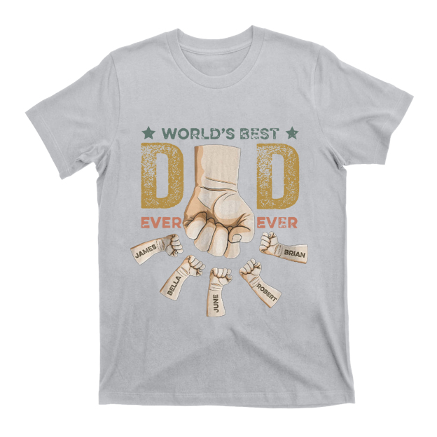 Best Dad Ever Ever PersonzalFather Funny Shirt
