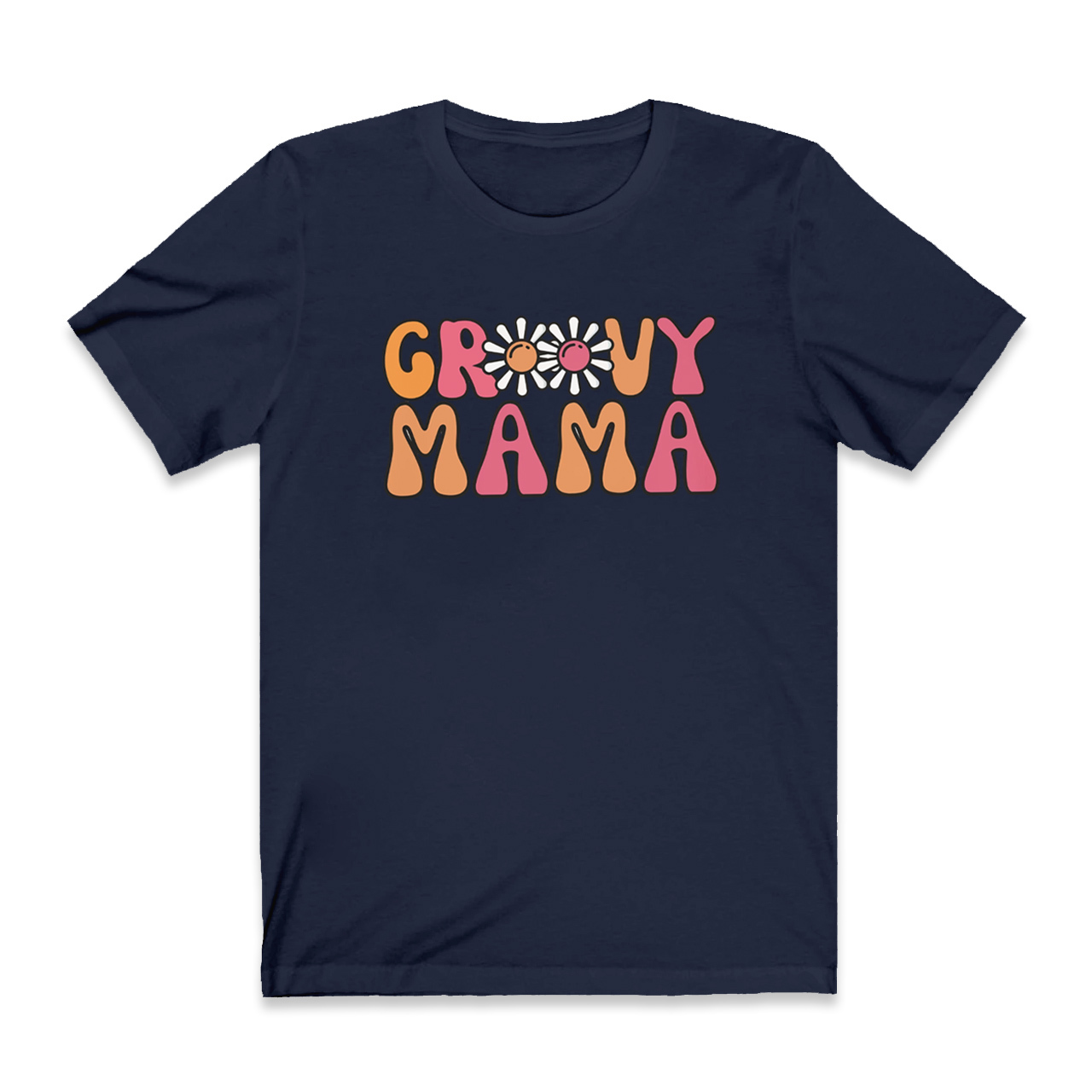 Groovy Mama Hippie Mom T-Shirt