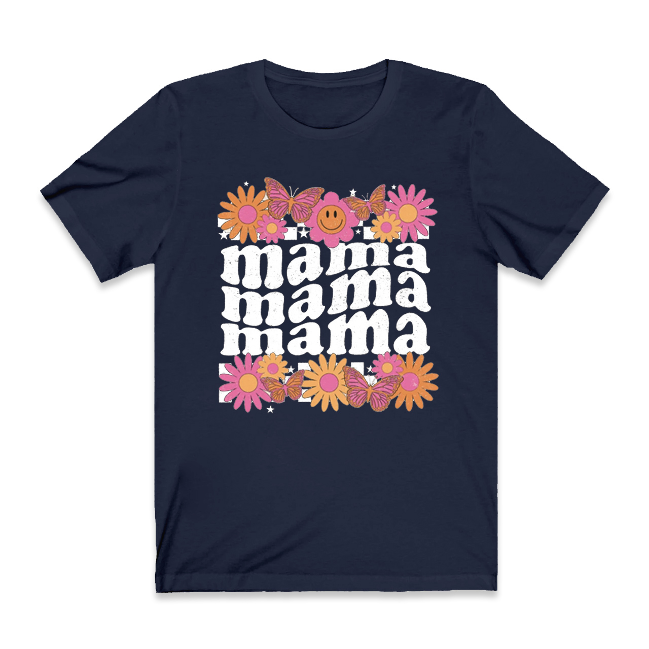 Floral Mama Shirt Retro Style
