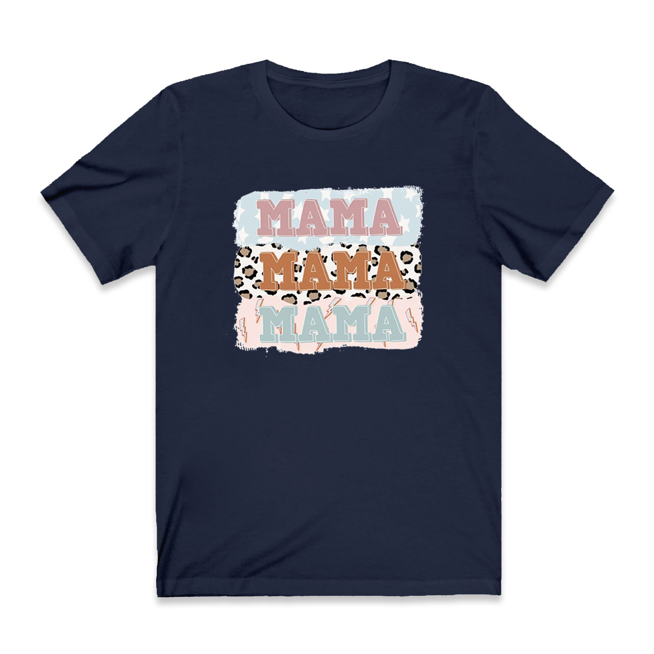 Vintage Stitching Mom Shirts