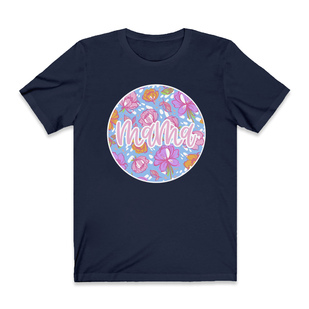 Bright Flowery Mom Shirt