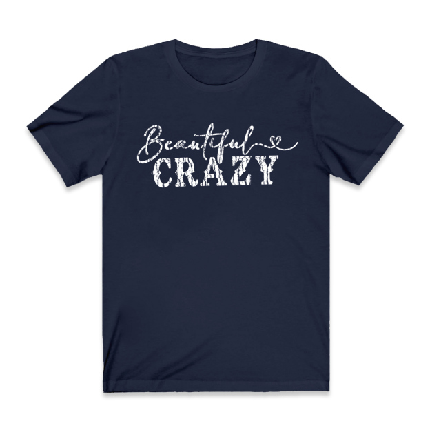 Retro Beautiful Crazy Mama Shirt