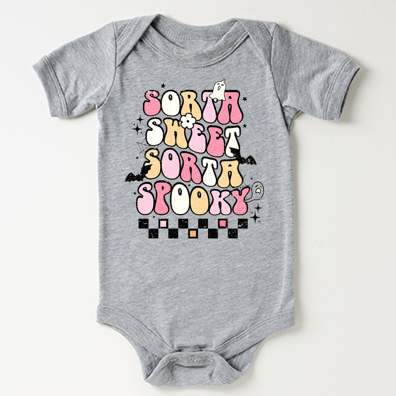 Sorta Sweet Sorta Spooky Halloween Baby Bodysuit