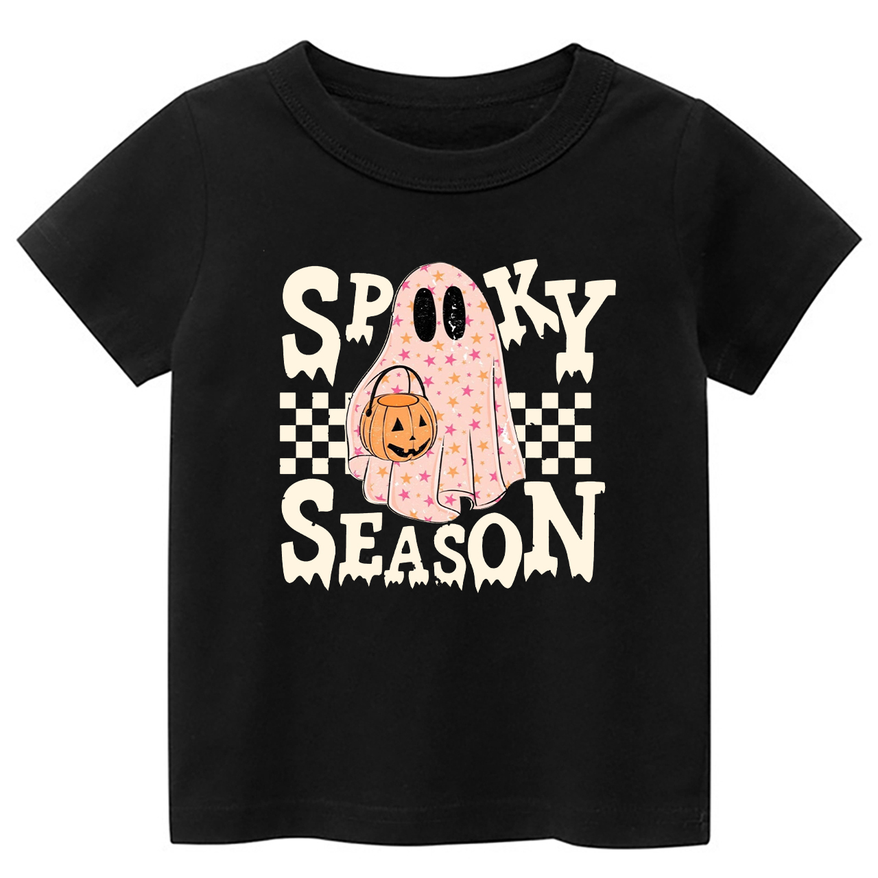 Spooky Season Happy Halloween Kids Shirt