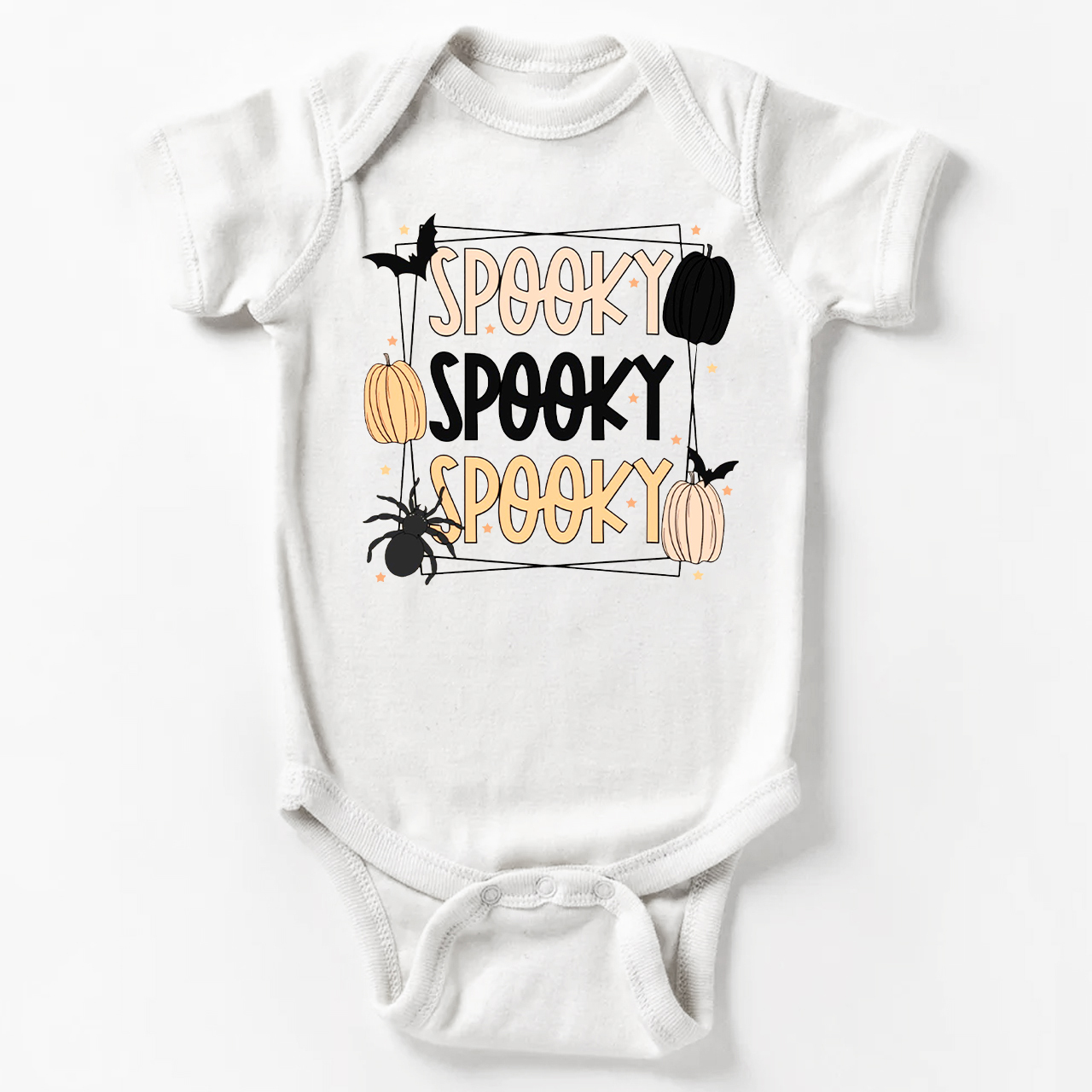 Spooky Spooky Spooky - Halloween Baby Bodysuit