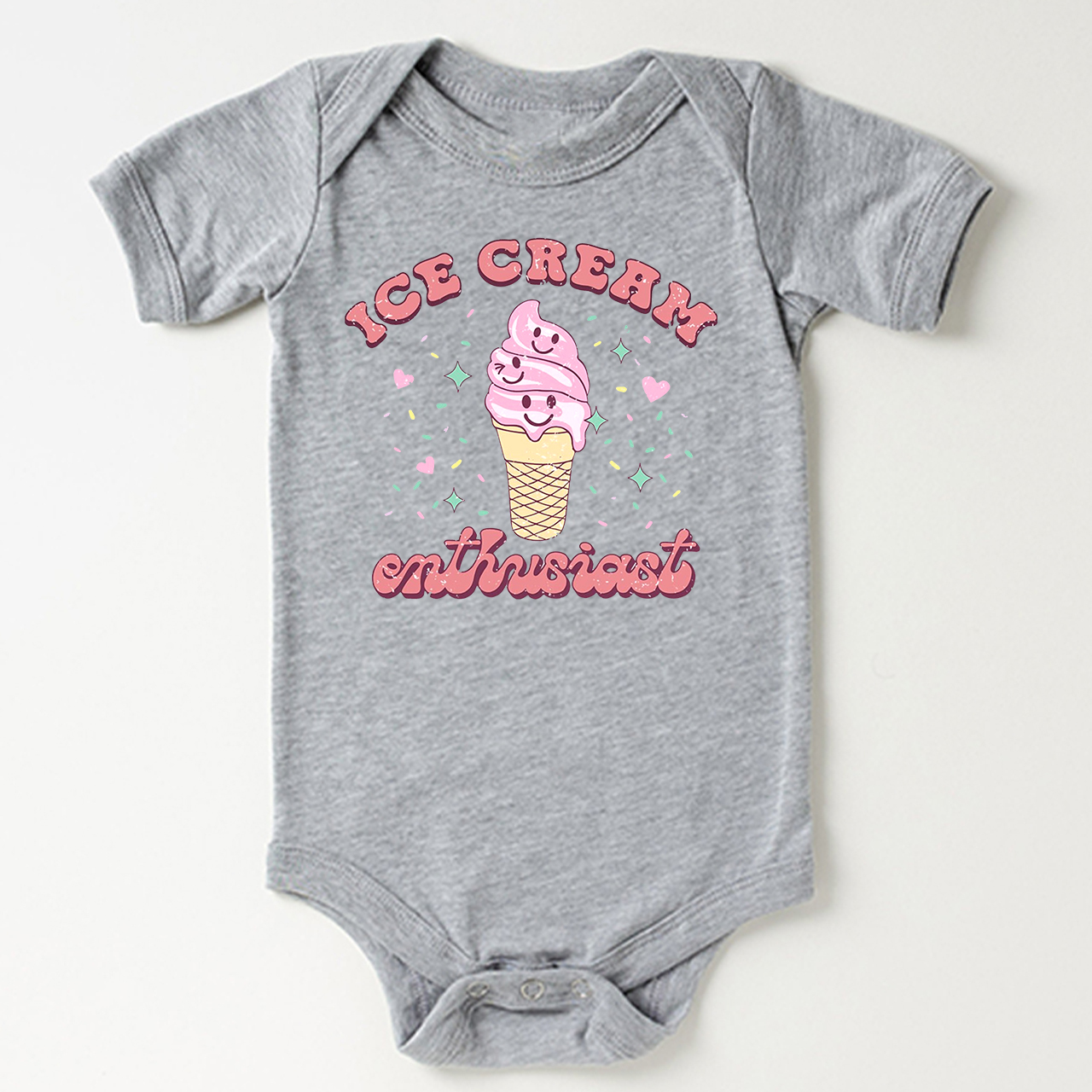 Ice Cream Enthusias Bodysuit