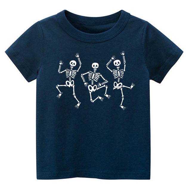 Halloween Skeleton Kids Shirt 