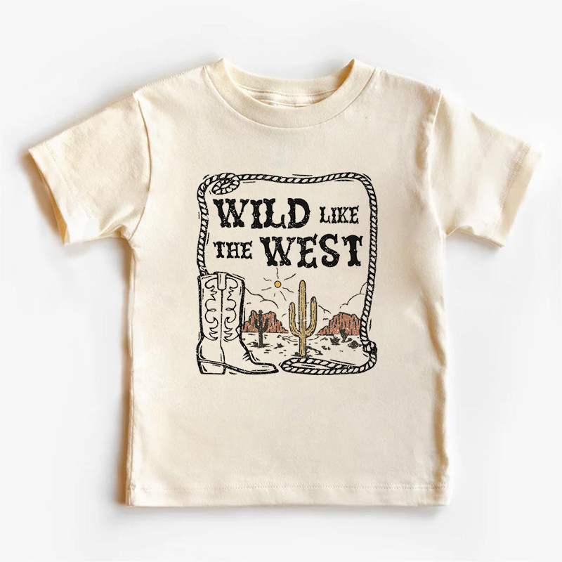 Wild Like The West Kids T-Shirt