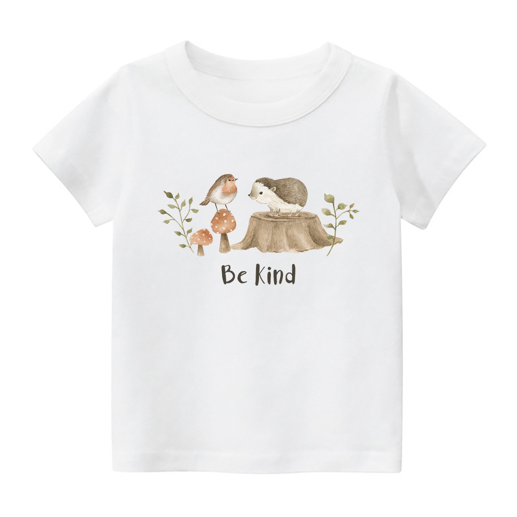 Be Kind Hedgehog Friend Kids T-Shirt