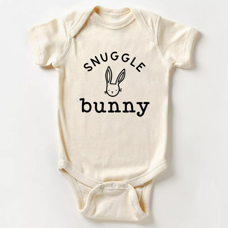 Snuggle Bunny Easter Baby Bodysuit