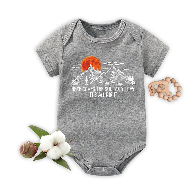 Here Comes The Sun Baby Bodysuit