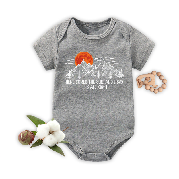 Here Comes The Sun Baby Bodysuit