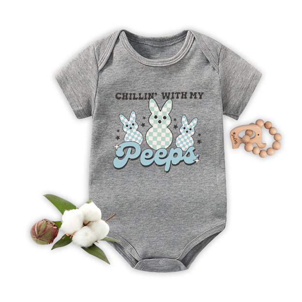 Chillin' With My Peeps Baby Bodysuit