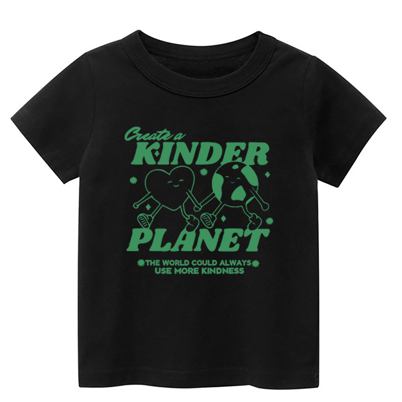 Create A Kinder Planet Kids T-Shirt