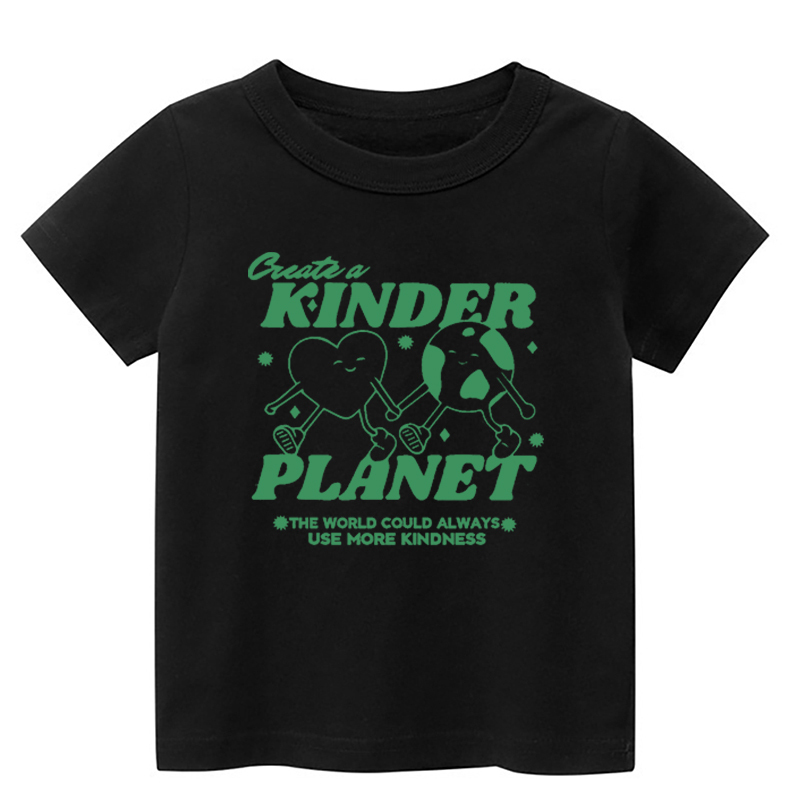 Create A Kinder Planet Kids T-Shirt