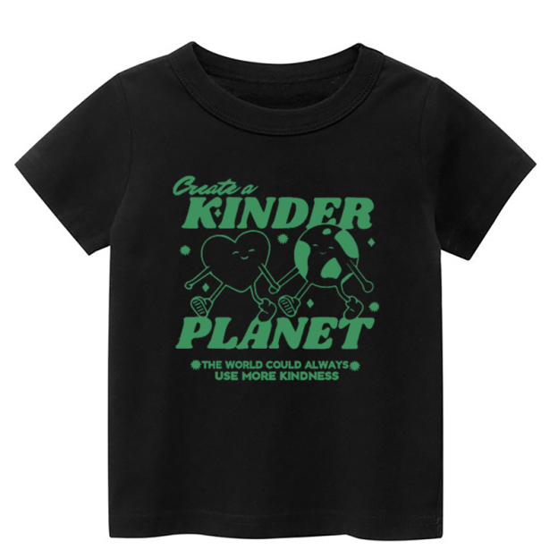 Create A Kinder Planet Kids T-Shirt