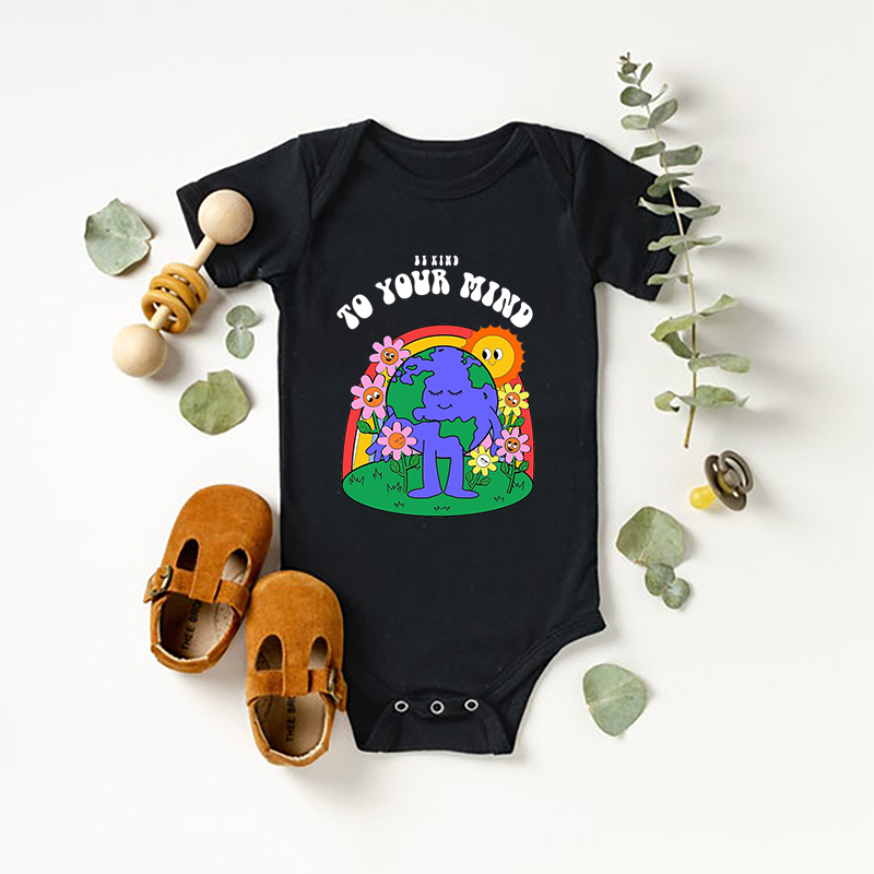 Be Kind To Your Mind Bodysuit For Baby