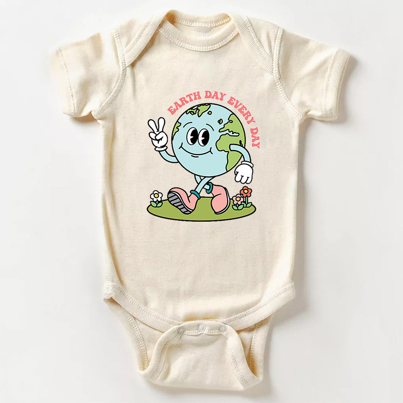 Earth Day Every Day Yeah Bodysuit For Baby