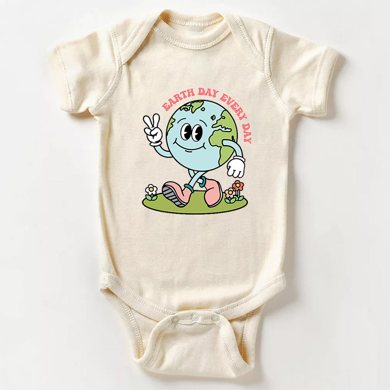 Earth Day Every Day Yeah Bodysuit For Baby