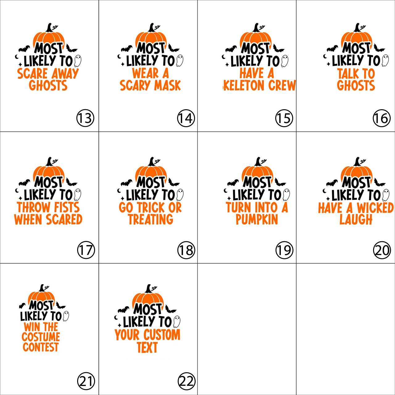 Most Likely To Halloween Matching Shirts