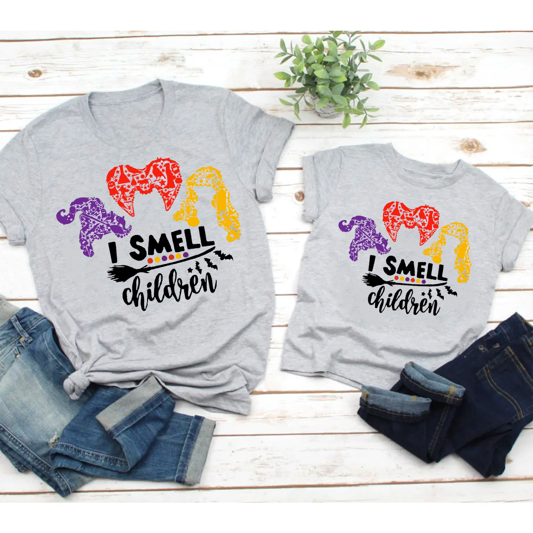 I Smell Children Funny Matching Halloween Shirts
