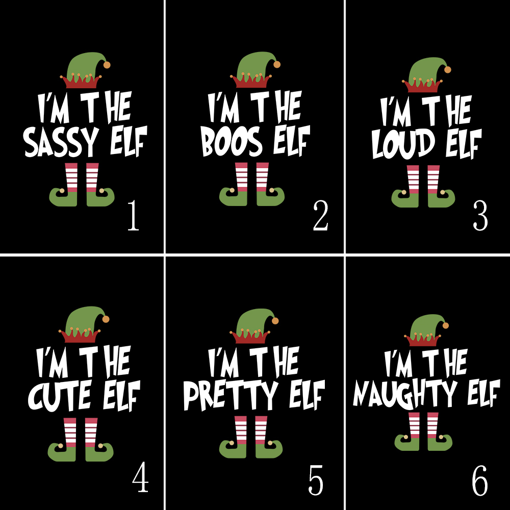 Elf Group Christmas Family Matching Pajamas