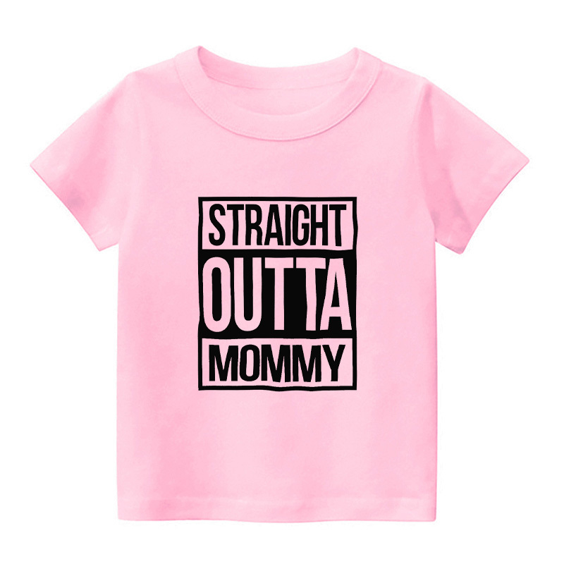 Straight Outta Mommy Kids Shirt