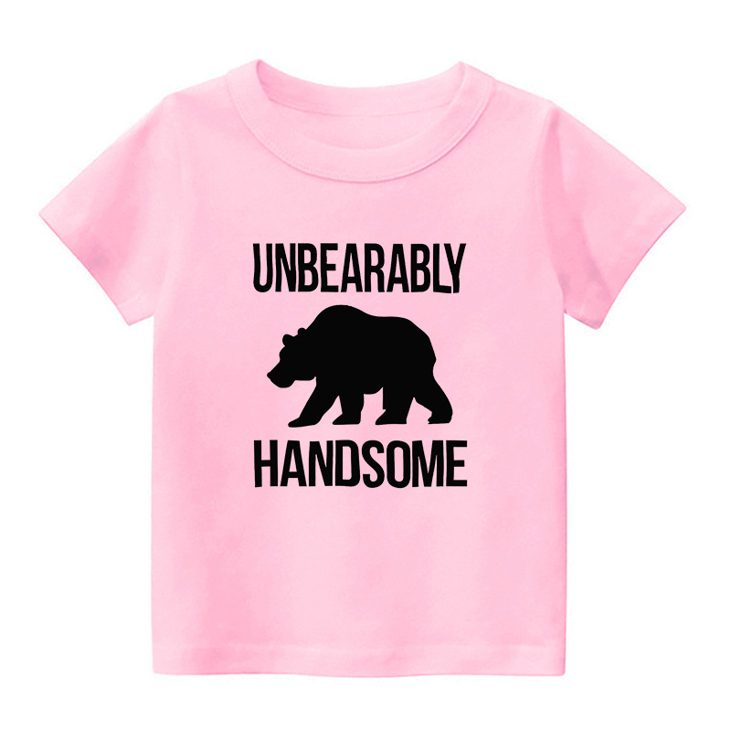 Unbearably Handsome Kids Shirt