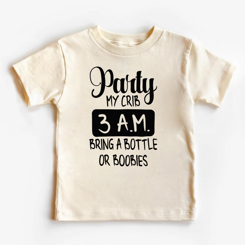 Party At My Crib Kids Shirt