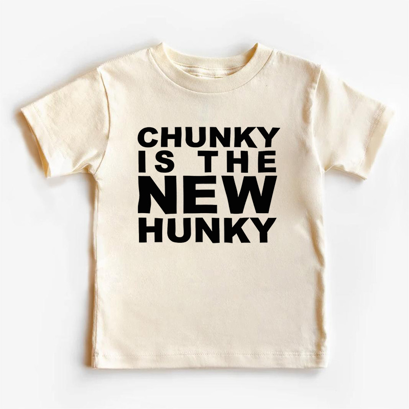 Chunky Is The New Hunky Kids Shirt