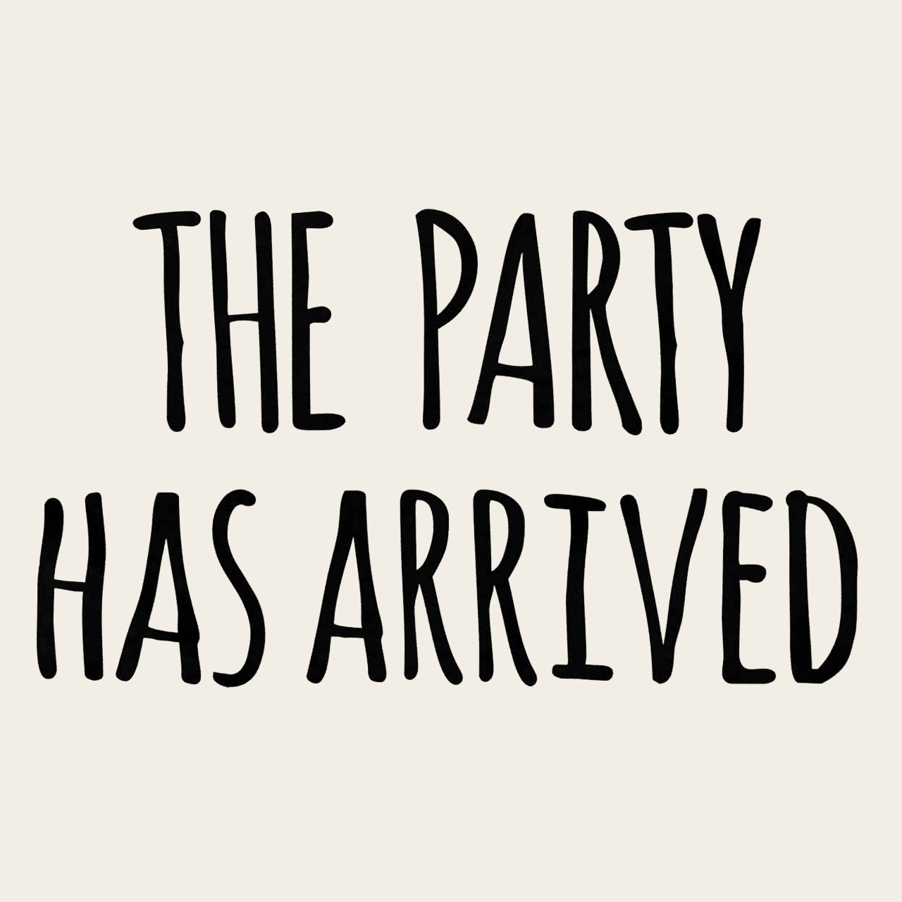 The Party Has Arrived Kids Shirt