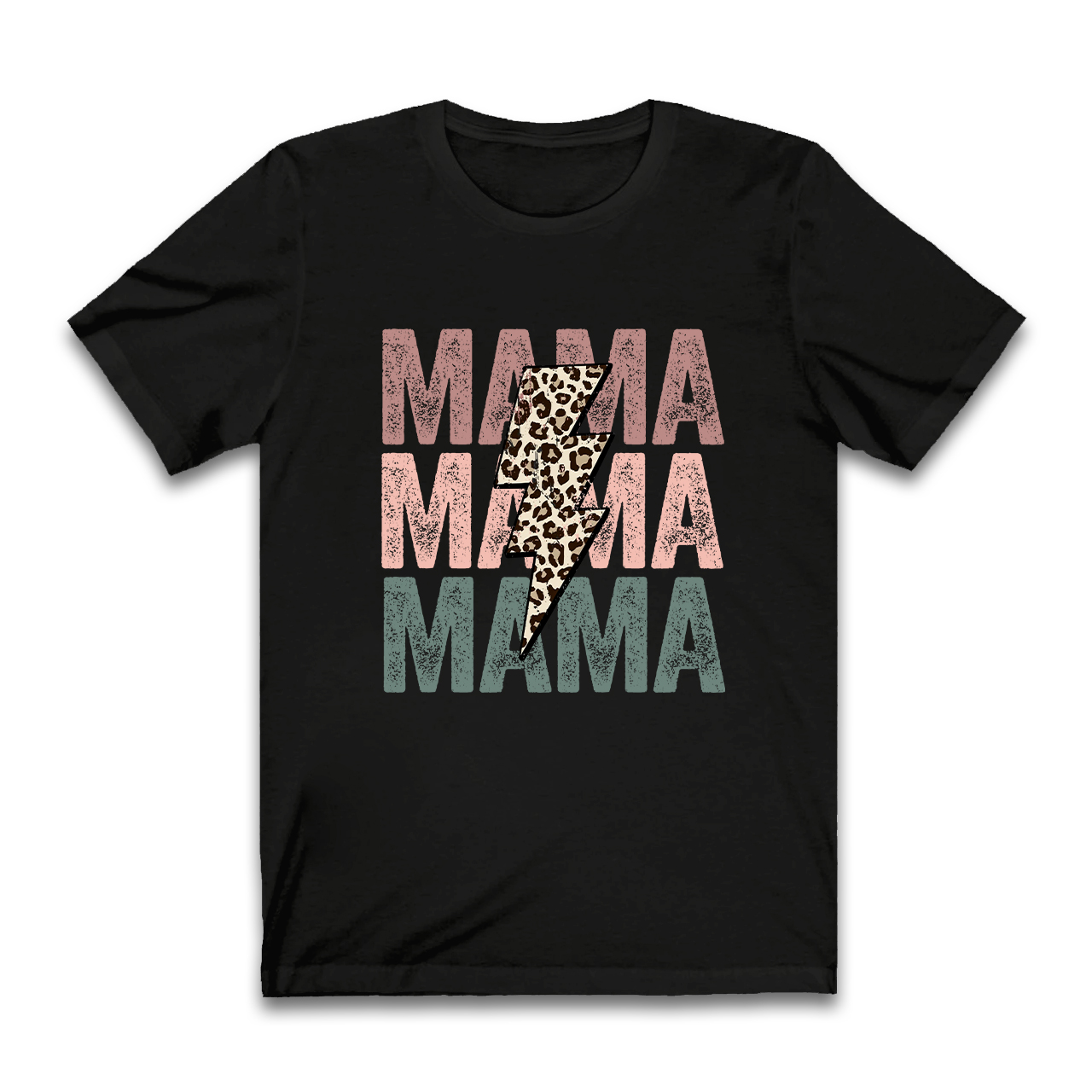 Retro Vintage Leopard Mama Shirt