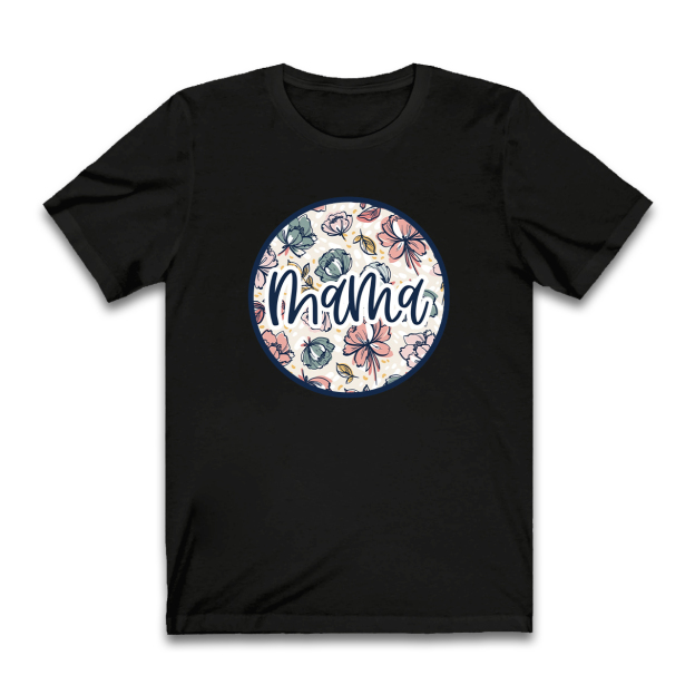 Mama Floral Watercolor T-Shirt