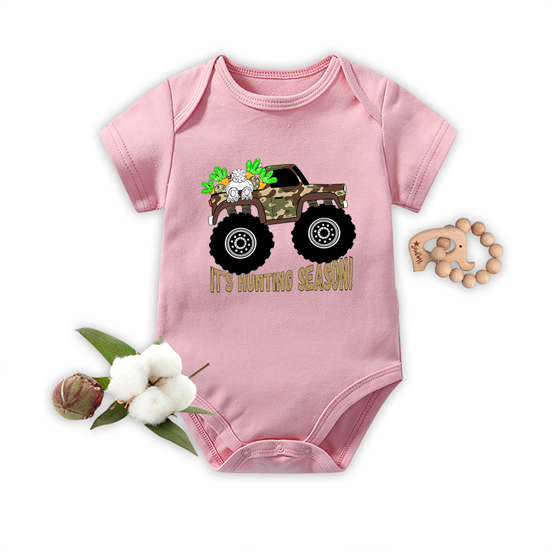 It's Hunting Season Baby Bodysuit