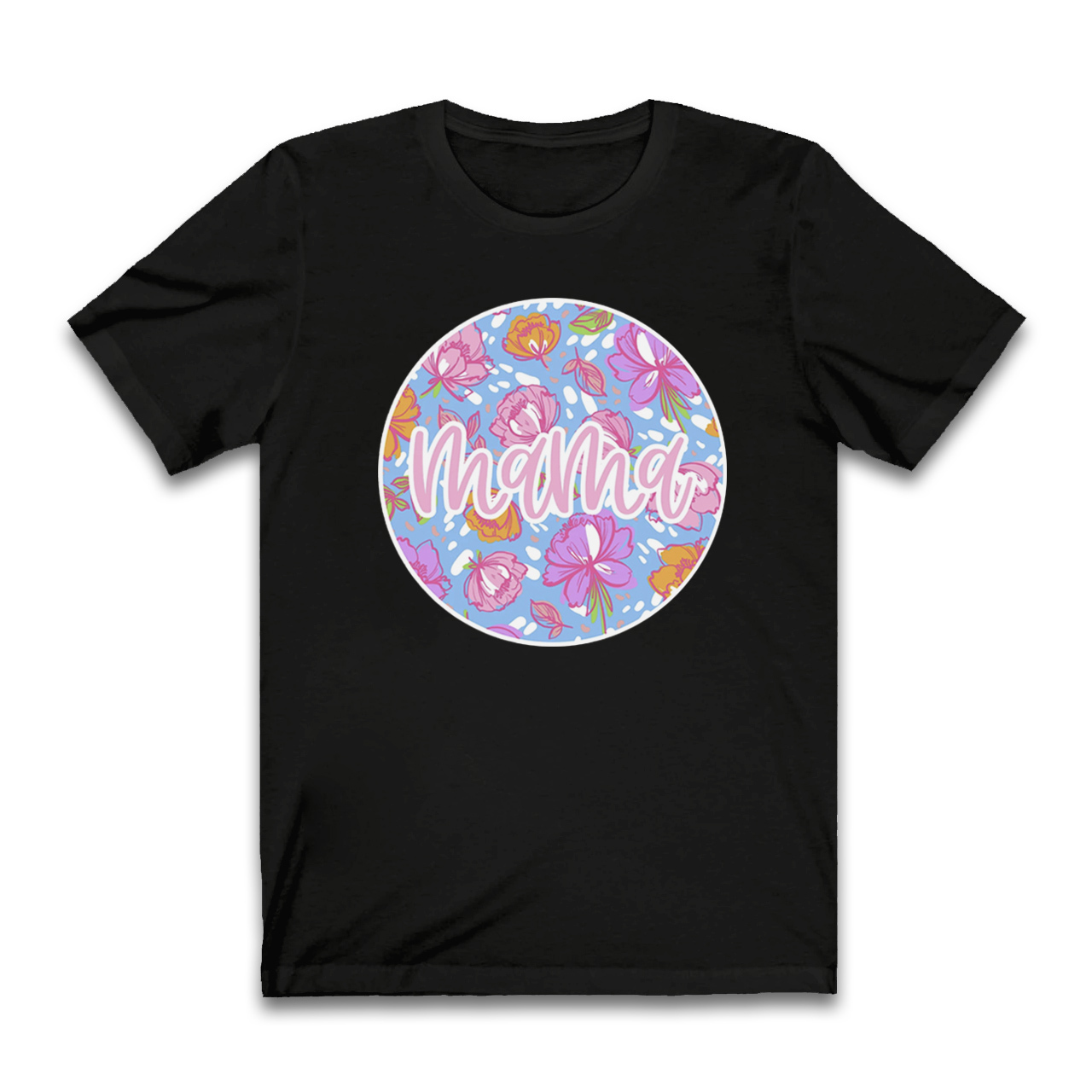 Bright Flowery Mom Shirt