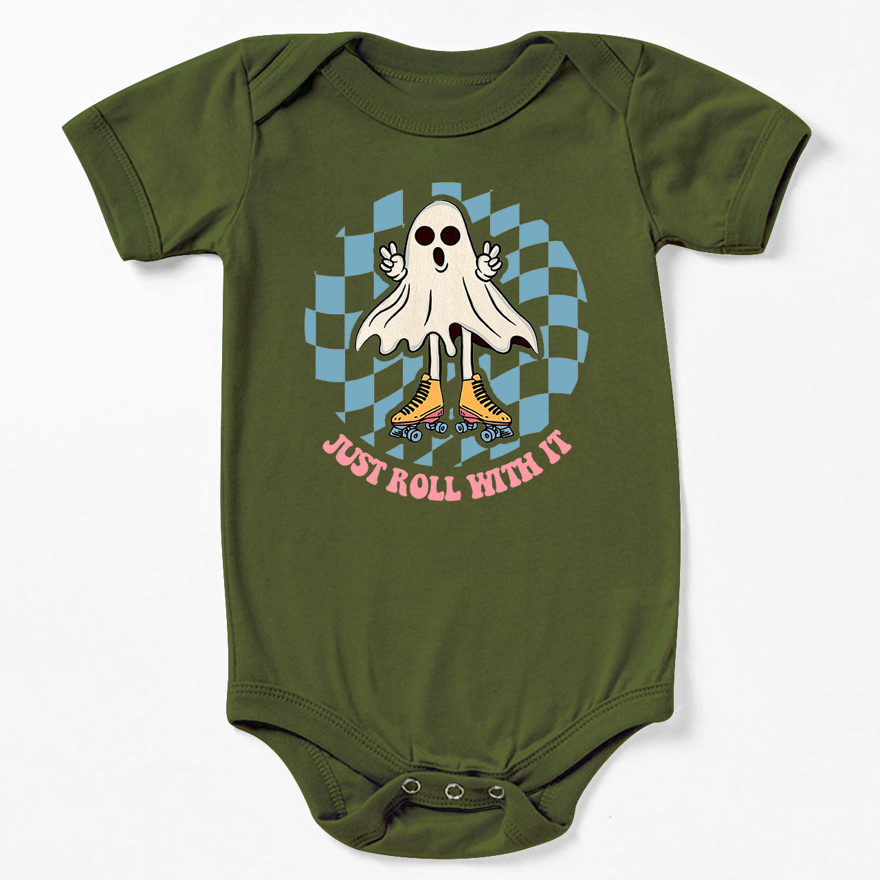 Just Roll With It Halloween Baby Bodysuit