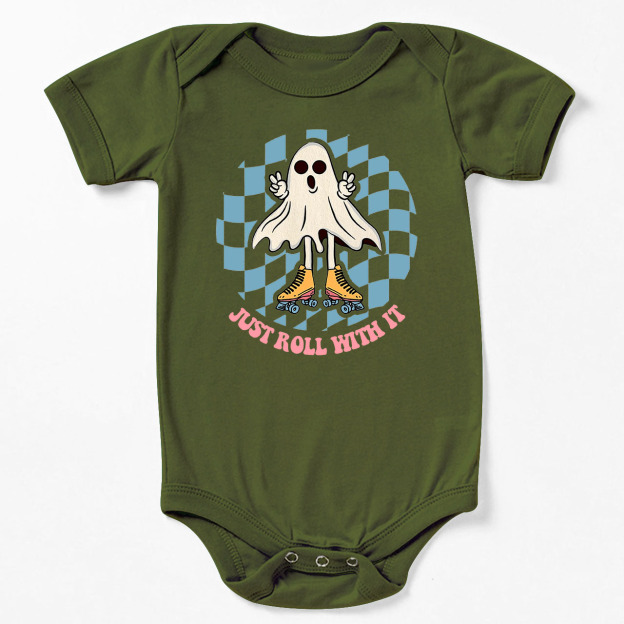Just Roll With It Halloween Baby Bodysuit