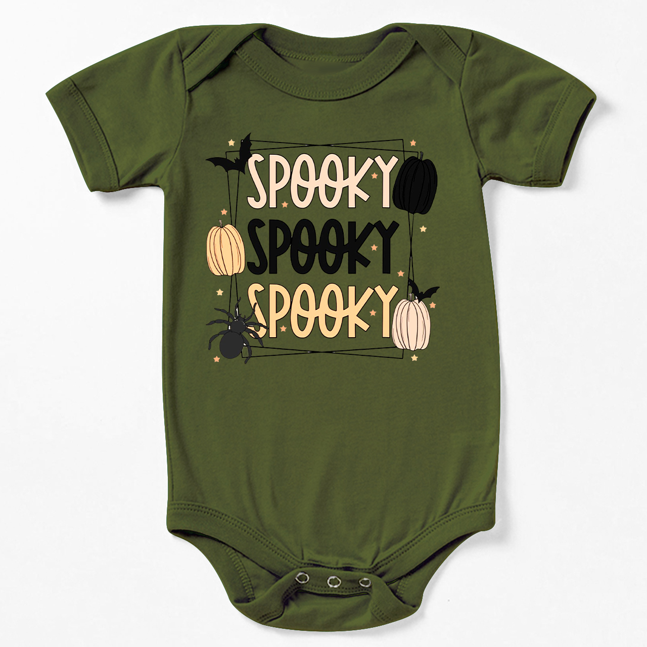 Spooky Spooky Spooky - Halloween Baby Bodysuit