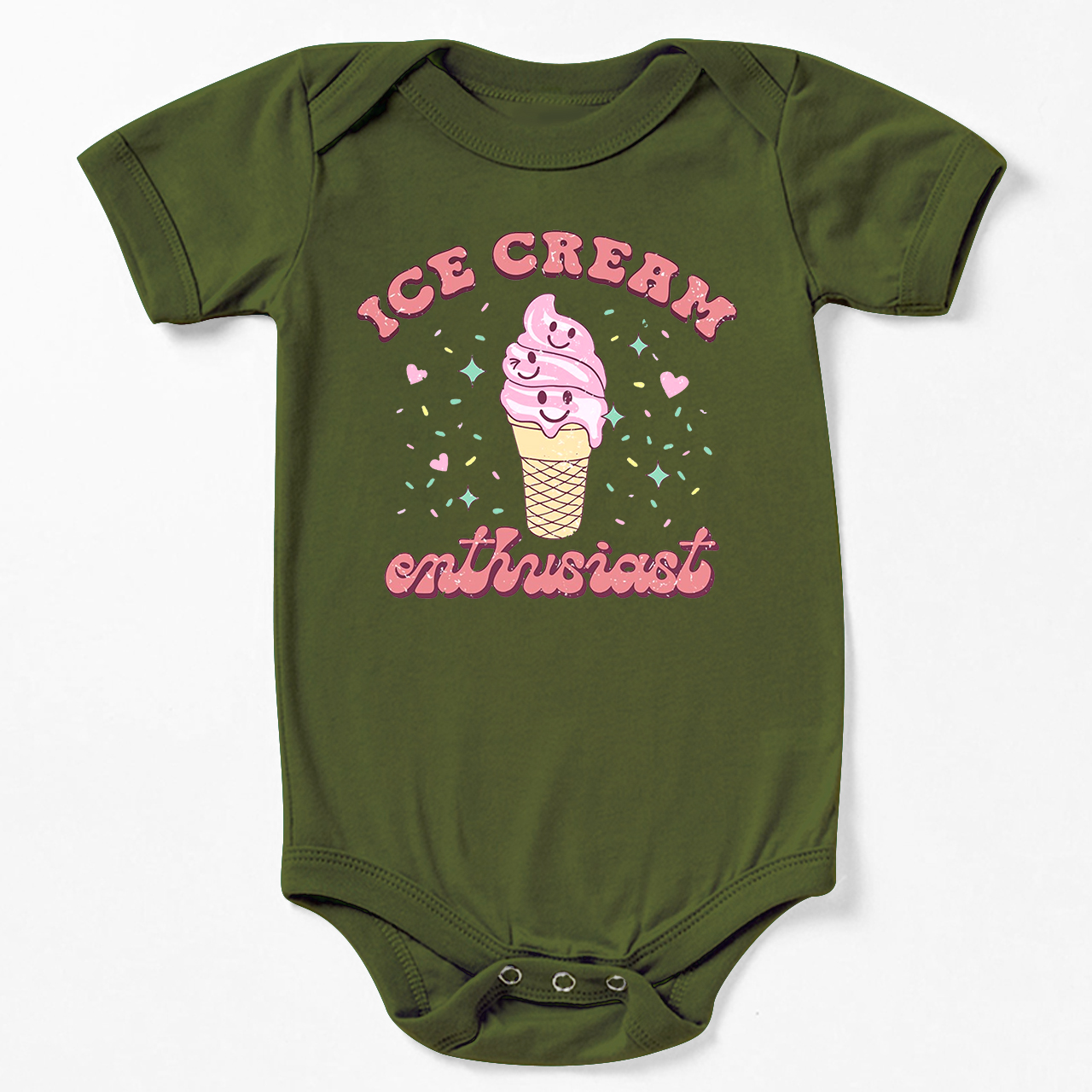Ice Cream Enthusias Bodysuit