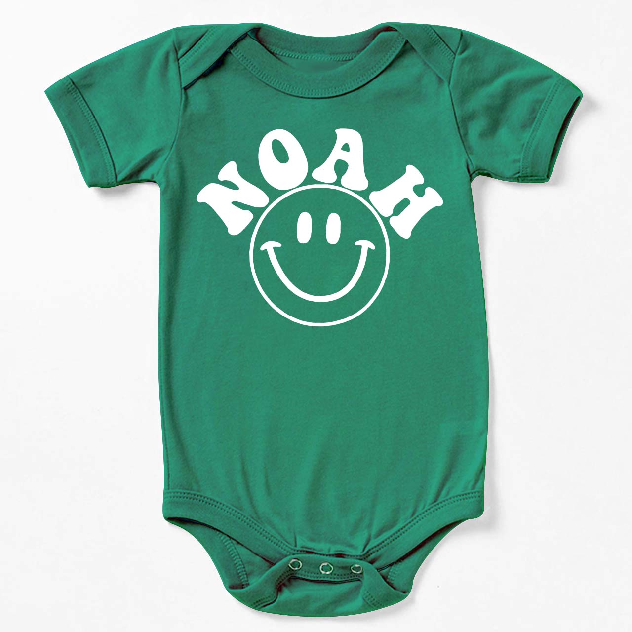 Custom Nickname Happy Bodysuit For Baby