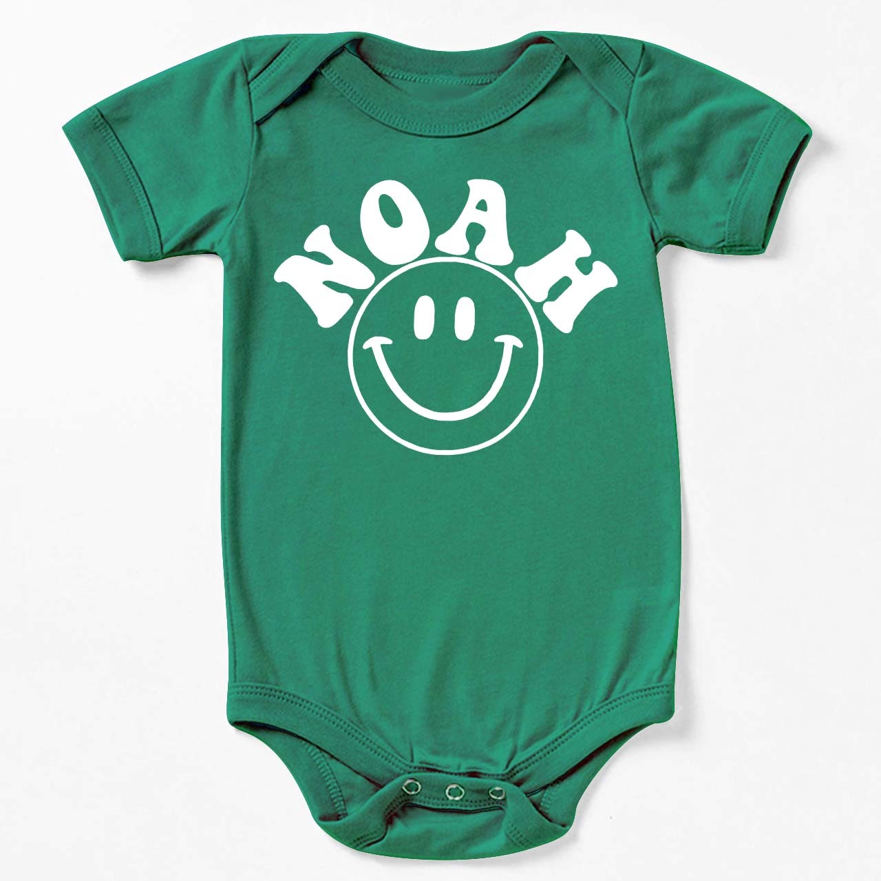 Custom Nickname Happy Bodysuit For Baby