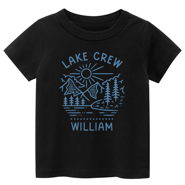Custom Lake Crew Kids Shirt 