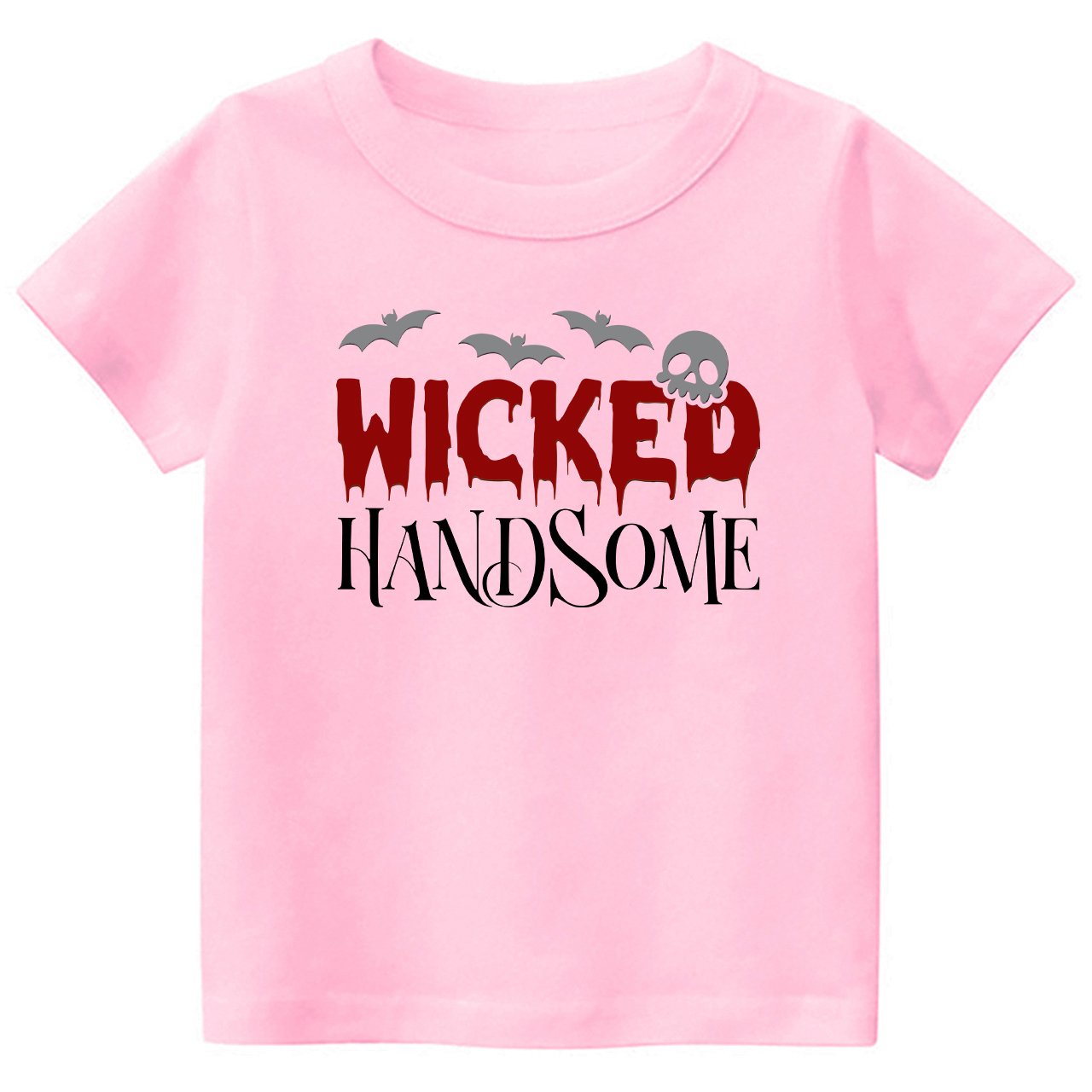 Halloween Wicked Handsome Kids Shirt 