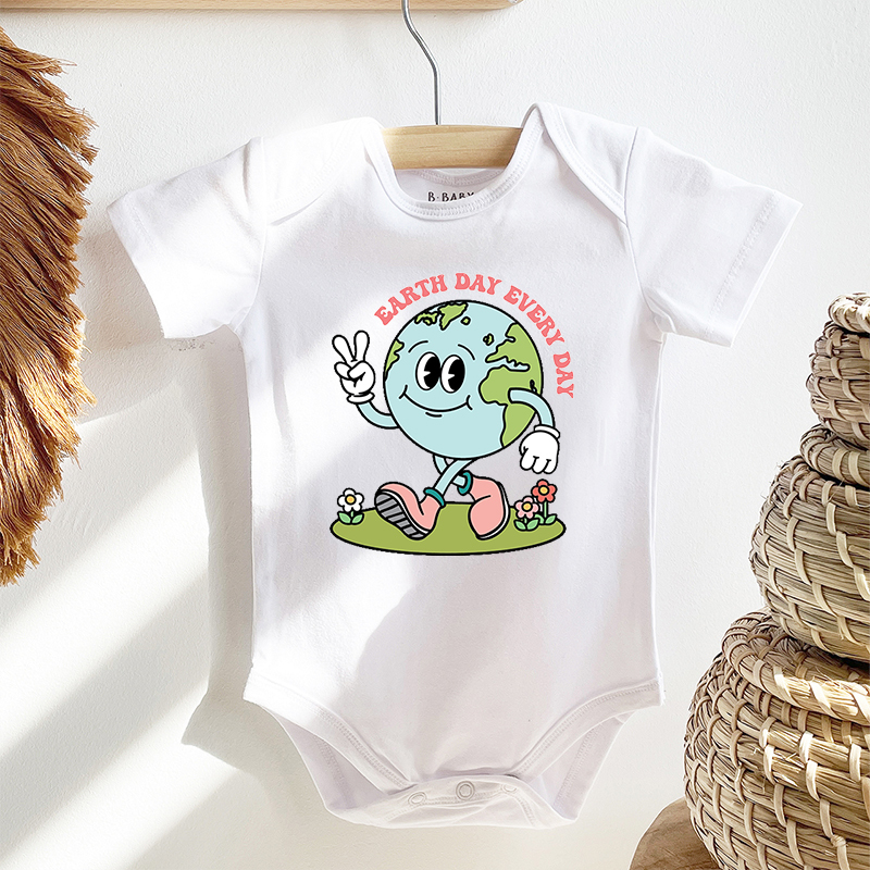 Earth Day Every Day Yeah Bodysuit For Baby