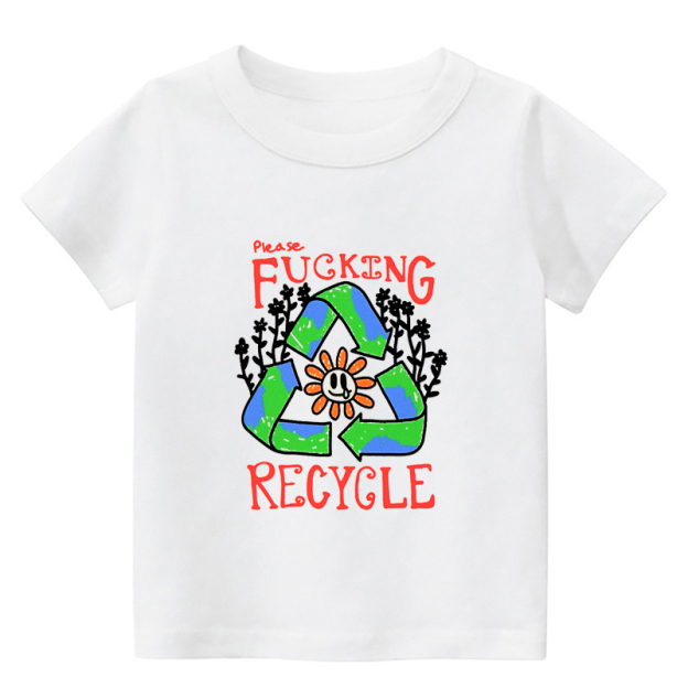 Please F**king Recycle Toddler Shirt
