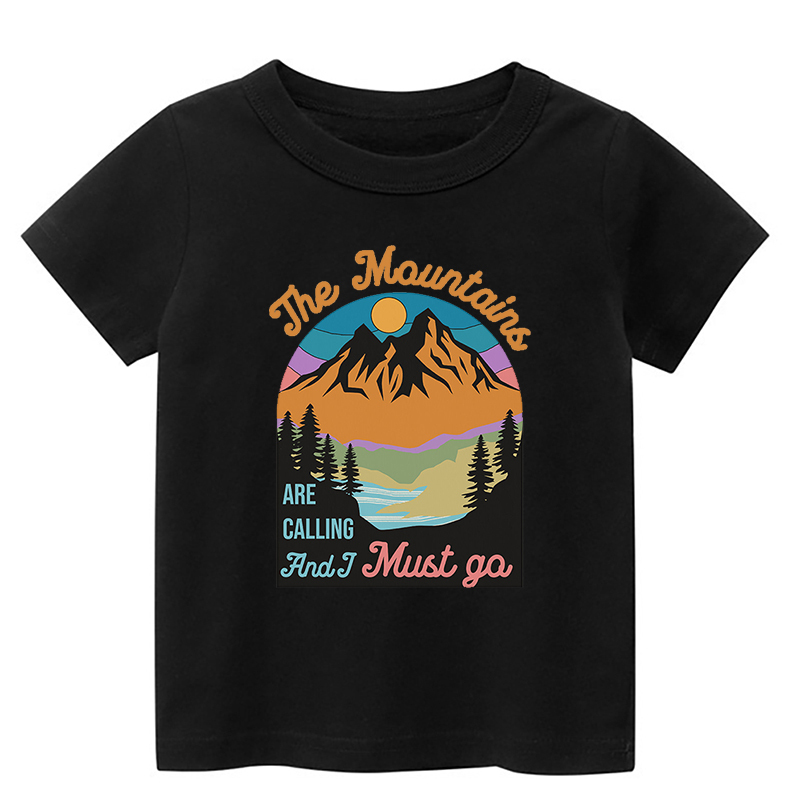 The Mountains Are Calling Toddler Shirt
