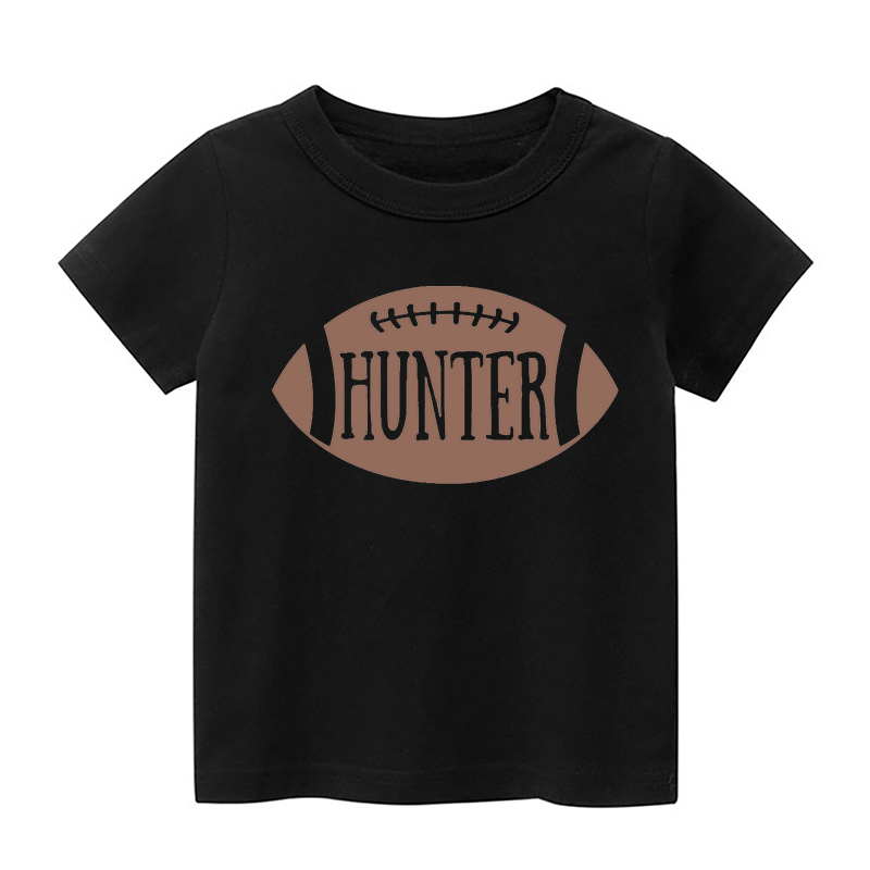 Personalized Football Name Kids Shirt